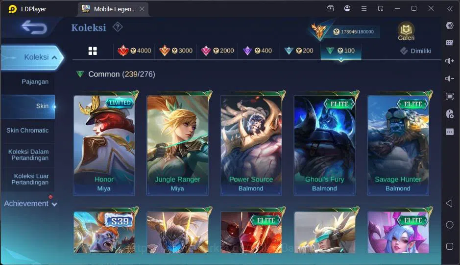 Mobile Legends: Bang Bang Accounts GLOBAL|Hero 131|Skin 511|Lgn Gusion+Lunox,Kof Chou image 19
