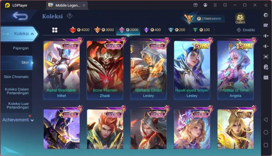 Mobile Legends: Bang Bang Accounts GLOBAL|Hero 131|Skin 511|Lgn Gusion+Lunox,Kof Chou image 7