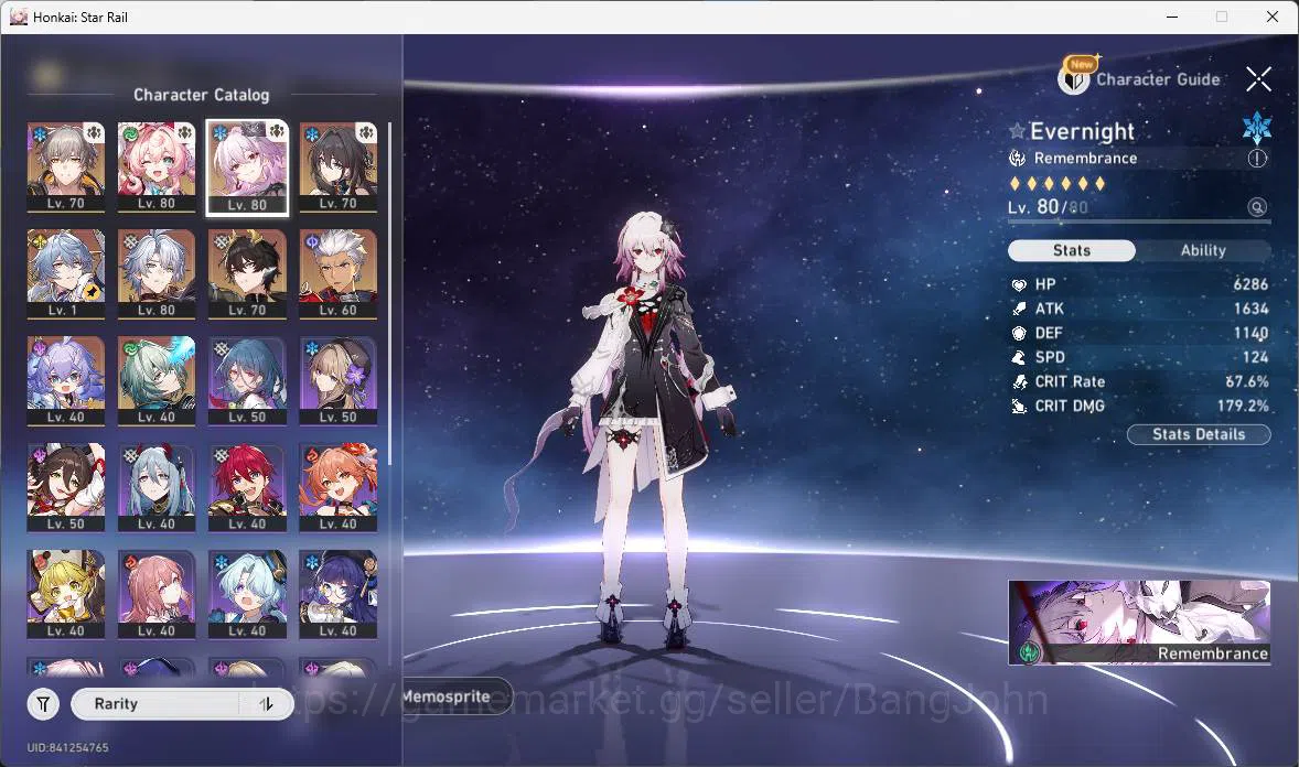 Honkai Star Rail Accounts ASIA|TL 63|8limit|LC sign(Phainon,Evernight),Hyaci image 10