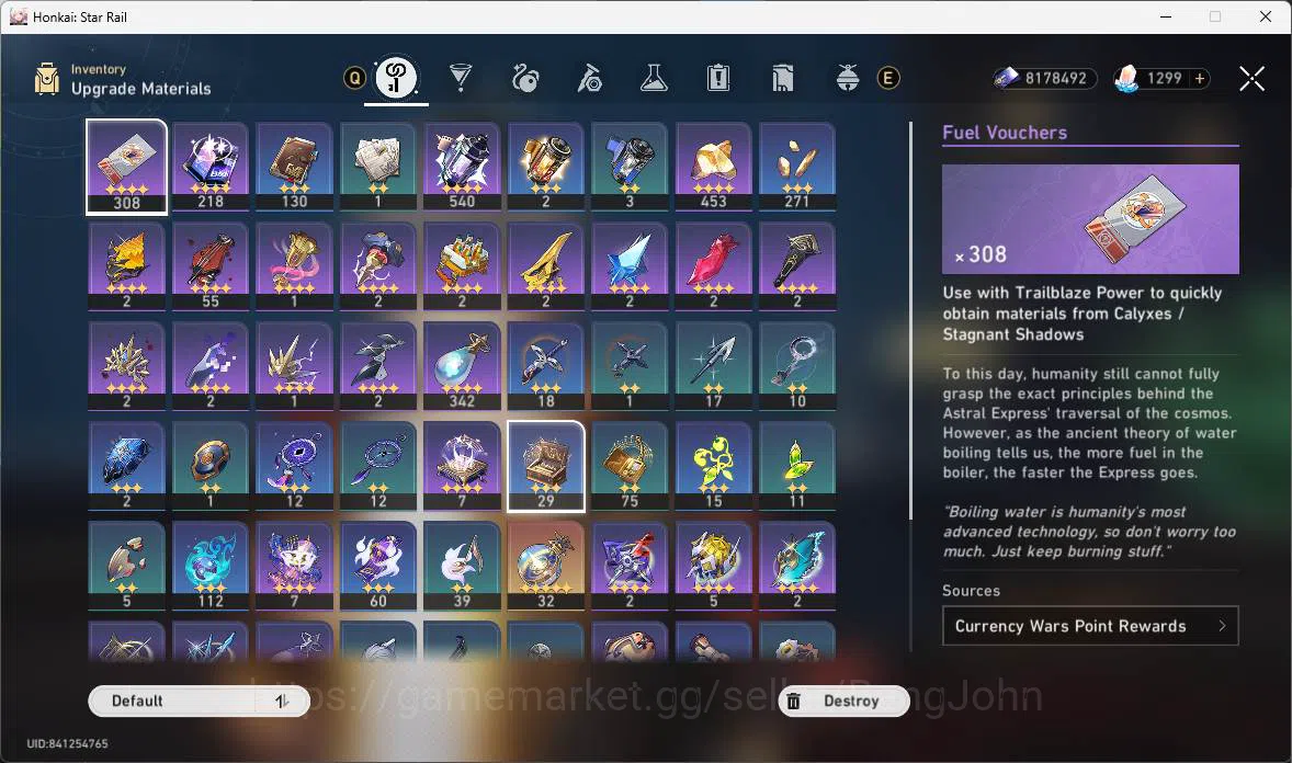 Honkai Star Rail Accounts ASIA|TL 63|8limit|LC sign(Phainon,Evernight),Hyaci image 3