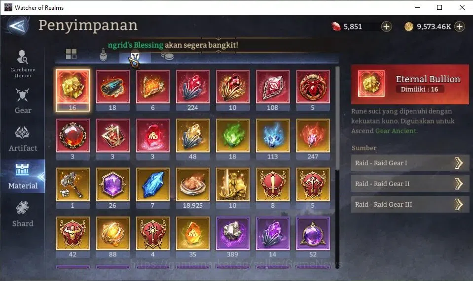 Watcher of Realms Accounts GLOBAL 60x|3M Power|5,8K Gems+46 RS|3 Lord[Aracha, image 19