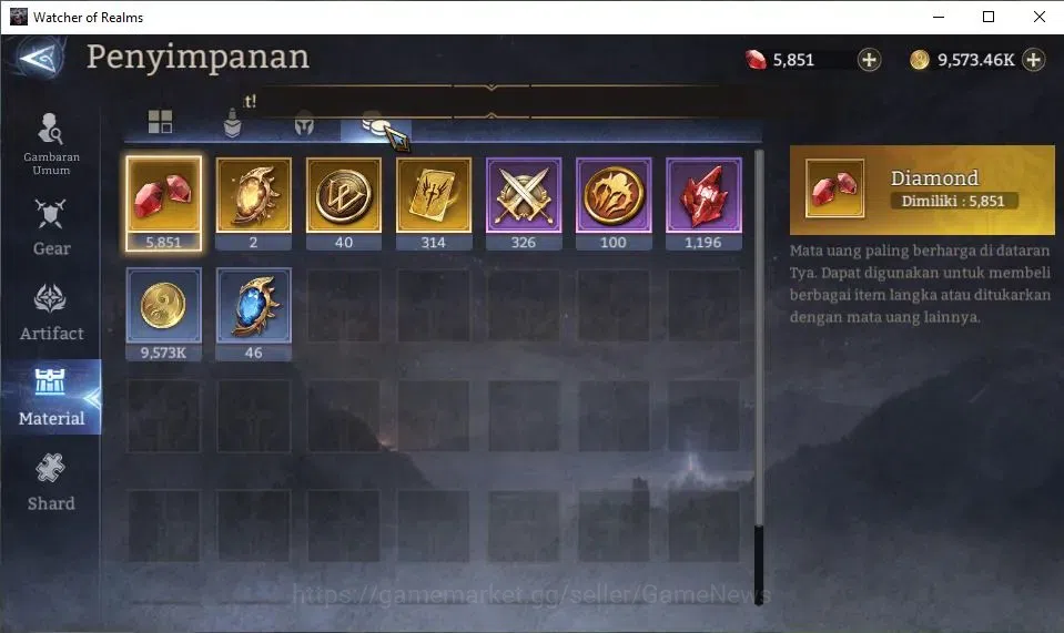 Watcher of Realms Accounts GLOBAL 60x|3M Power|5,8K Gems+46 RS|3 Lord[Aracha, image 20