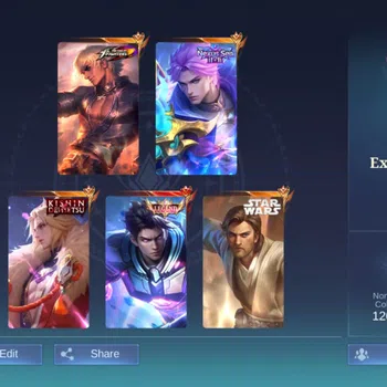 Mobile Legends: Bang Bang Rare Skin 427 SKINS ➤ ALUCARD LEGEND | LANCELOT KISHIN | GUS image 1