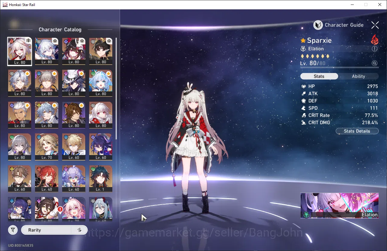 Honkai Star Rail Accounts ASIA | TL 70 | 11 Limit | Yao Guang E2 + Sign | Ce image 2