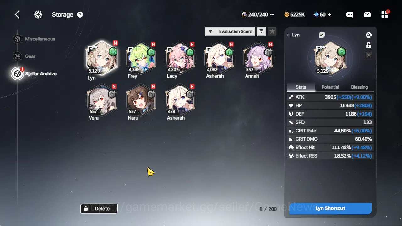 StarSavior Accounts Global|Lv 26|16 SSR 3 TopTier[LynLB3,Lacy,Bell,Ash image 15