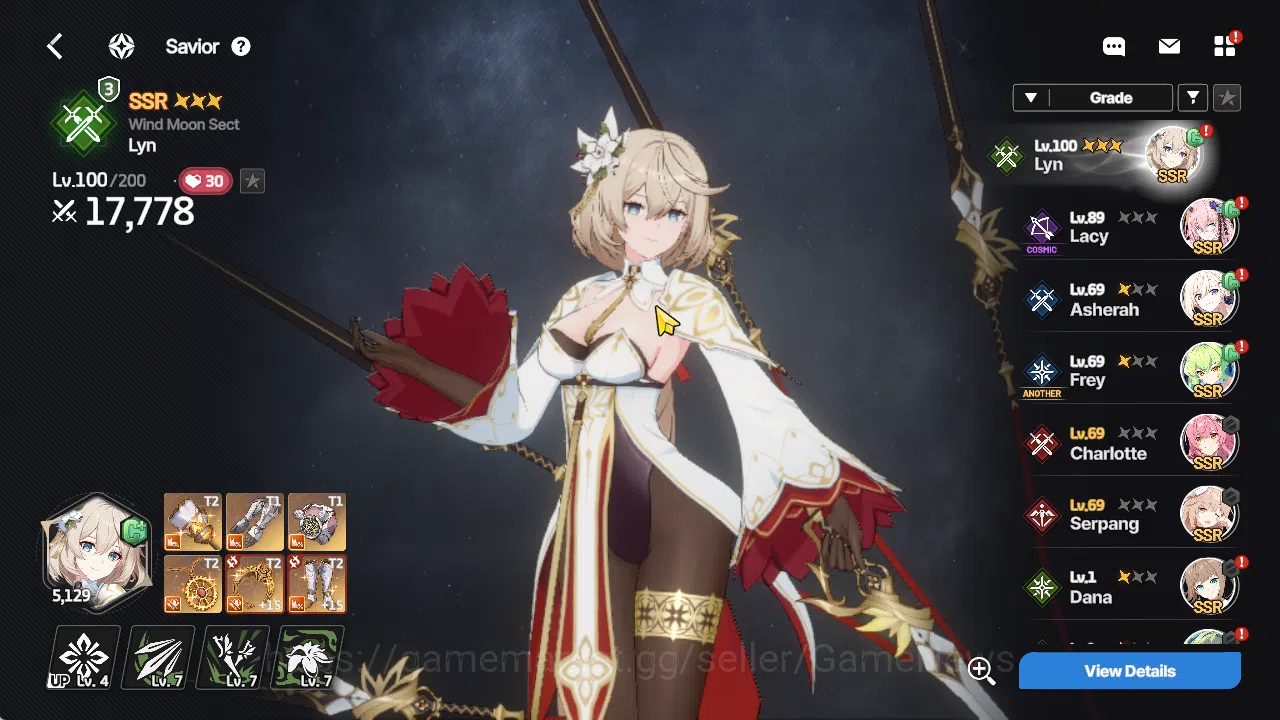 StarSavior Accounts Global|Lv 26|16 SSR 3 TopTier[LynLB3,Lacy,Bell,Ash image 4