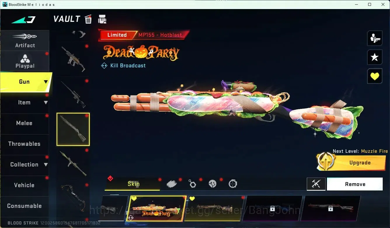 Blood Strike Accounts ASIA| L50 Master IV Mythic | Eternal KRAKEN (Melee image 15