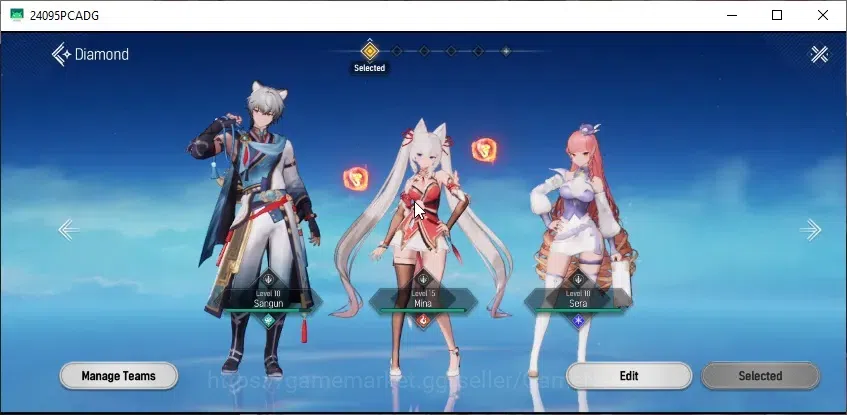 Mongil:Star Dive Accounts Global | AL 3 | NL 11 | 2 SSR Meta - Mina & Sangun image 8