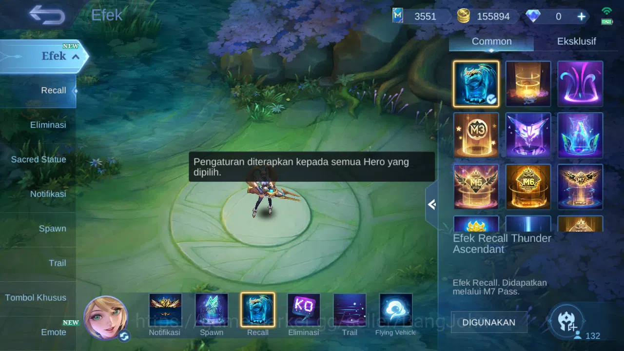 Mobile Legends: Bang Bang Accounts GLOBAL Hero 132 Skin 231 | Prime Granger | Luckybo image 15