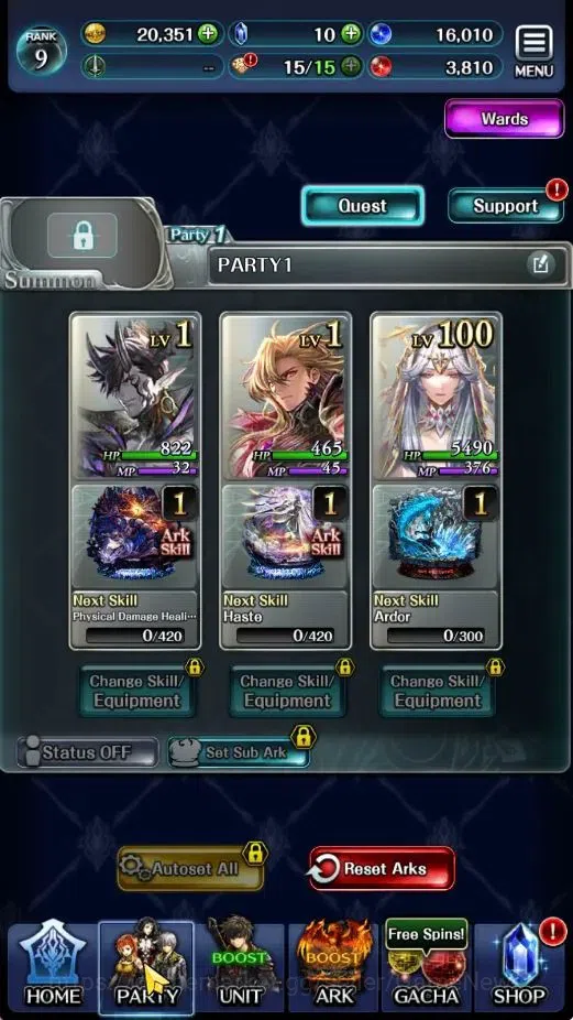 Last Cloudia Accounts GLOBAL|Rank 9|Top Tier Unit[Demon Lord Judecca-Sam image 2