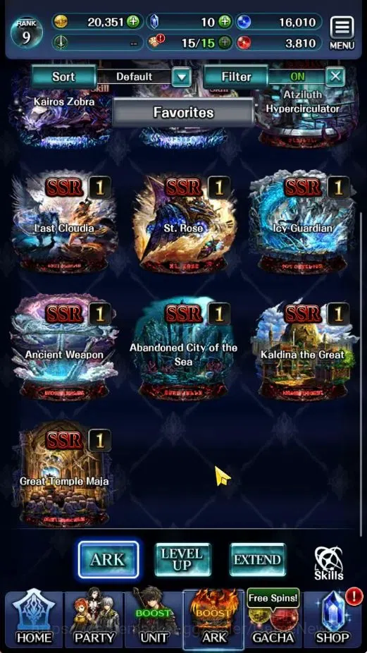 Last Cloudia Accounts GLOBAL|Rank 9|Top Tier Unit[Demon Lord Judecca-Sam image 5