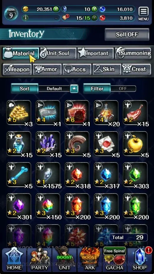 Last Cloudia Accounts GLOBAL|Rank 9|Top Tier Unit[Demon Lord Judecca-Sam image 8