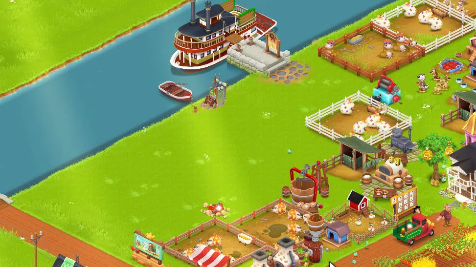 Hay Day Accounts Lvl 41|Barn Storage 0 + Silo Storage 72|200K Coins image 4