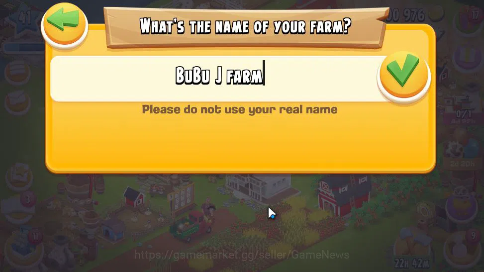 Hay Day Accounts Lvl 41|Barn Storage 0 + Silo Storage 72|200K Coins image 9