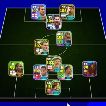 eFootball Accounts Legends & Iconic Players Android|Power 3169|Epic Sergio Aguero,Gerrard,Wesley Sneijder,Aubameyang,David