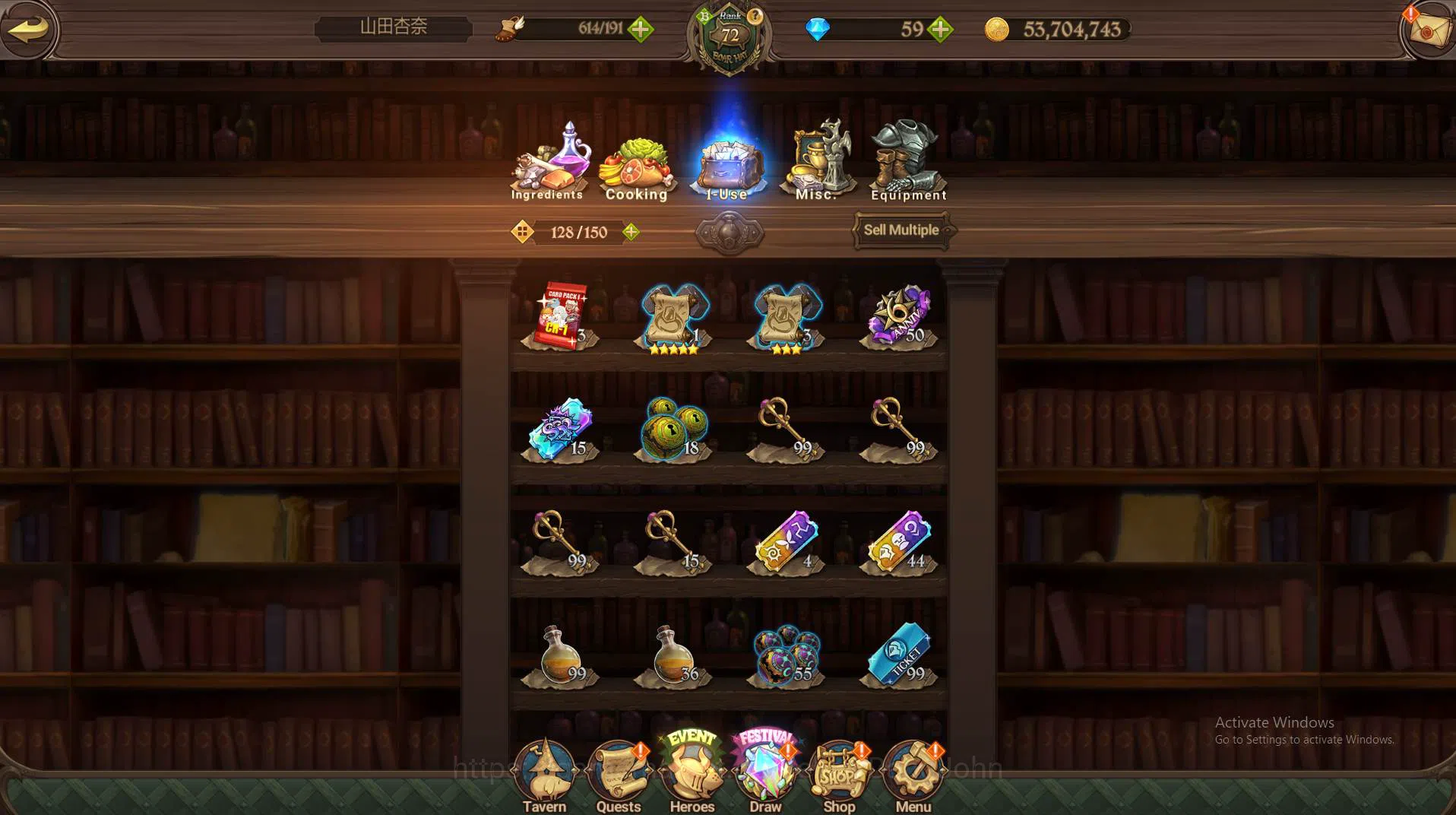The Seven Deadly Sins: Grand Cross Accounts Others ASIA|2.7M CC|1LR,4 collab|Elizabeth,Meresca,Souls 5