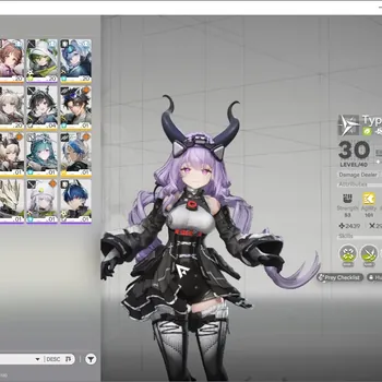 Arknights: Endfield Accounts ASIA|Lv 12|2 SSR 1 Limited + 1 (*6 Weapon)| Typhoeus + Sign |Ardelia P1|1 Selector SSR|1 Wp