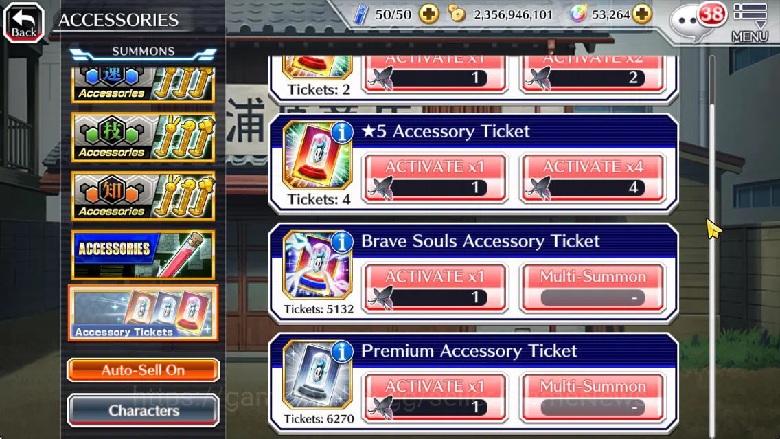 Bleach: Brave Souls Accounts Mid-Tier [GLOBAL]53k Orb|TYBW26(Uryu,Ichigo),Ichigo 10th 19