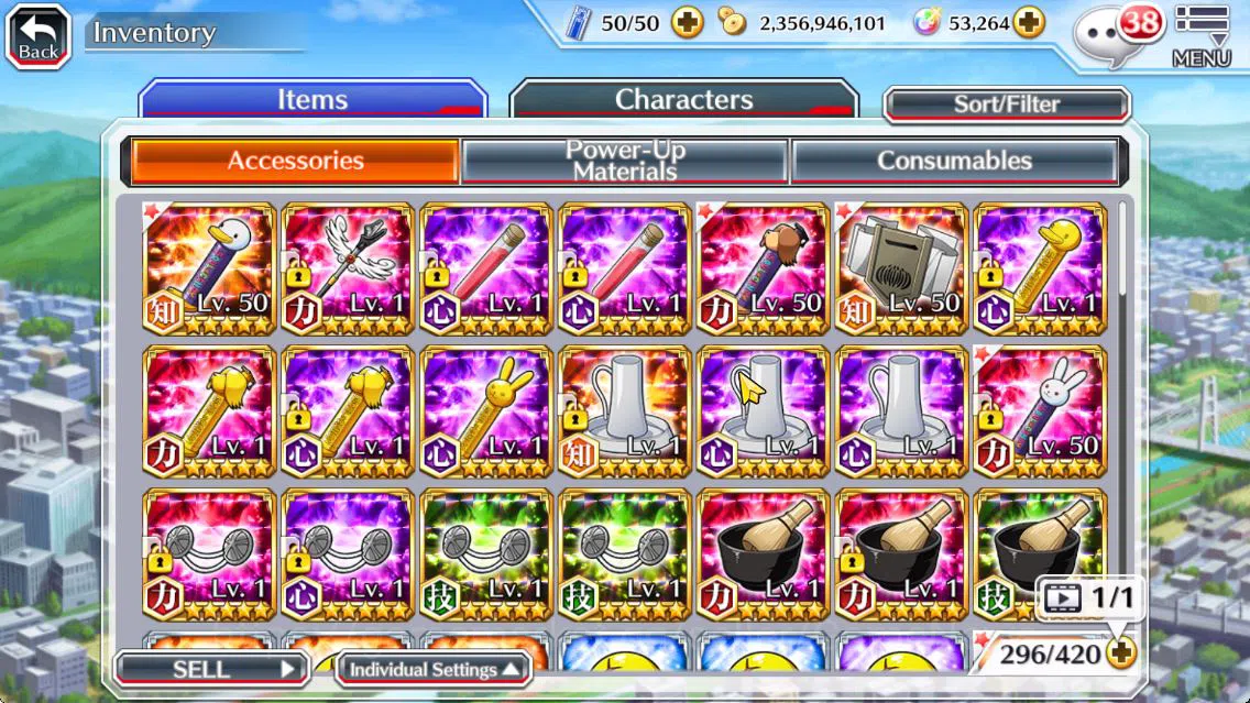 Bleach: Brave Souls Accounts Mid-Tier [GLOBAL]53k Orb|TYBW26(Uryu,Ichigo),Ichigo 10th 6