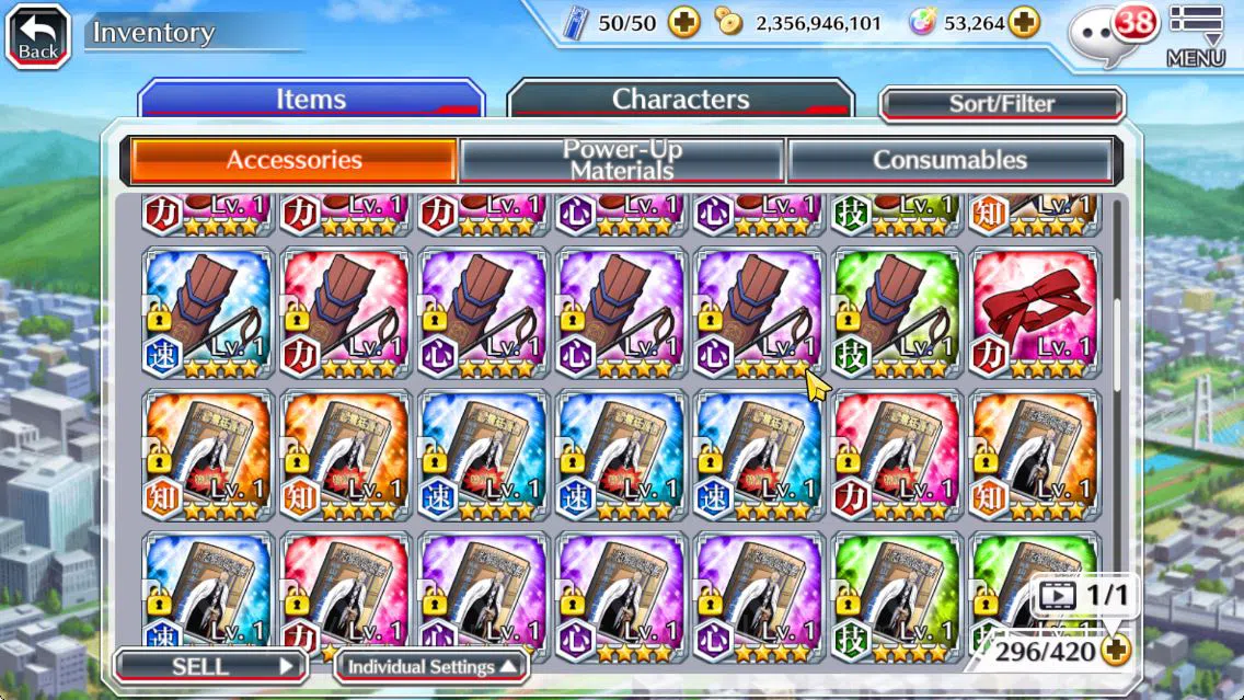 Bleach: Brave Souls Accounts Mid-Tier [GLOBAL]53k Orb|TYBW26(Uryu,Ichigo),Ichigo 10th 8