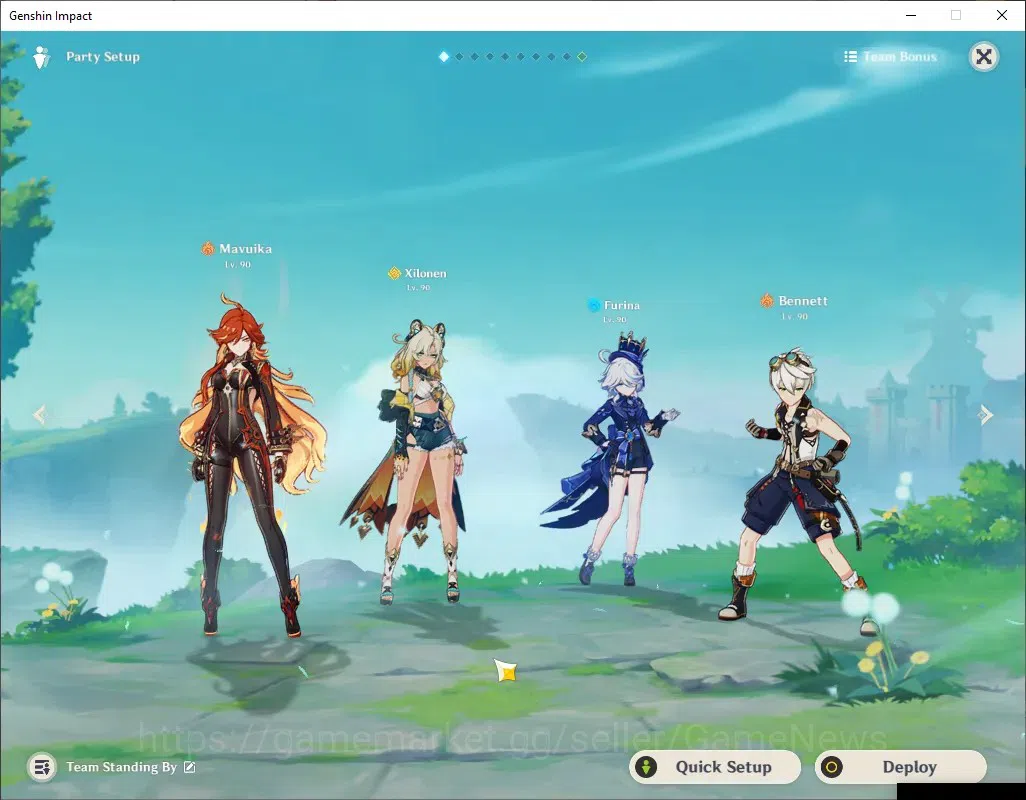 Genshin Impact Accounts ASIA|AR 58|11 Limited + 6(*5Weap)|PremTeam [SkirkC image 4