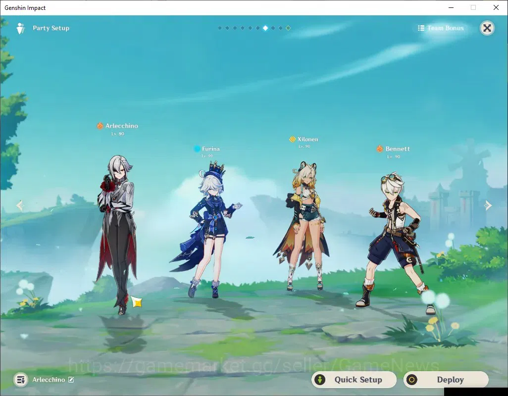 Genshin Impact Accounts ASIA|AR 58|11 Limited + 6(*5Weap)|PremTeam [SkirkC image 5