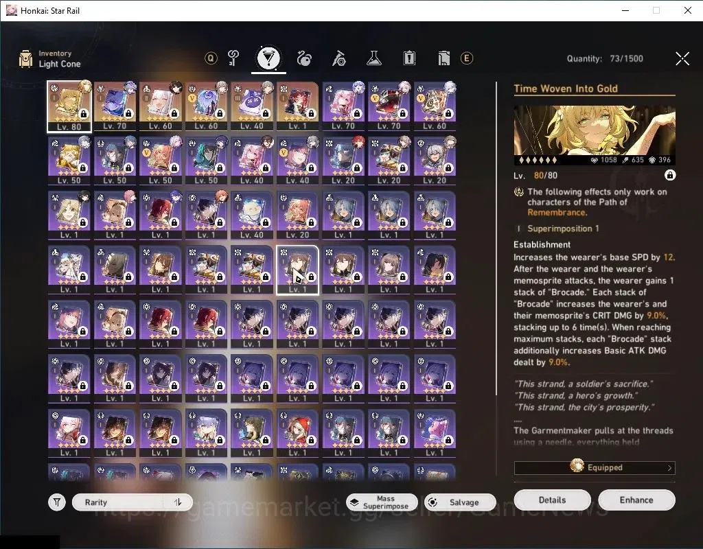 Honkai Star Rail Accounts Asia|TL 64|9 Limited|(SW 999,Aglaea)+Sign,Castoric image 6