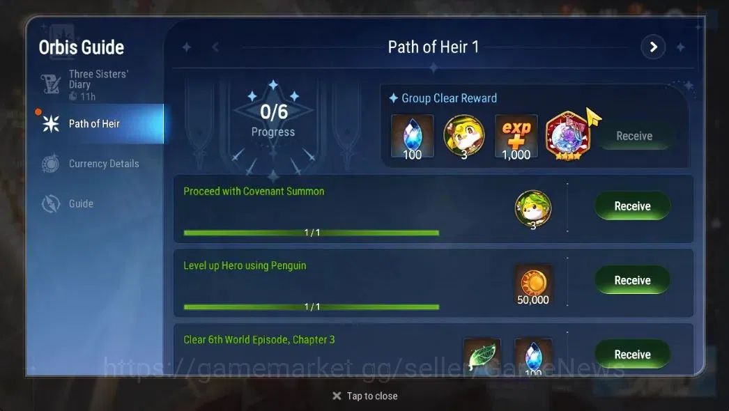 Epic Seven Accounts Starter GLOBAL Unverif|New Era|2 ML (E Ilynav ,MA Ken)+Tenebria,Iseria|Poh ON|1,2k Energy 1,3K 4