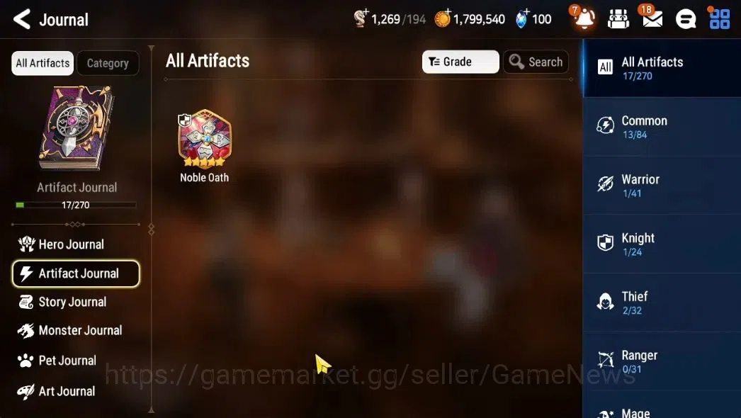 Epic Seven Accounts Starter GLOBAL Unverif|New Era|2 ML (E Ilynav ,MA Ken)+Tenebria,Iseria|Poh ON|1,2k Energy 1,3K 8