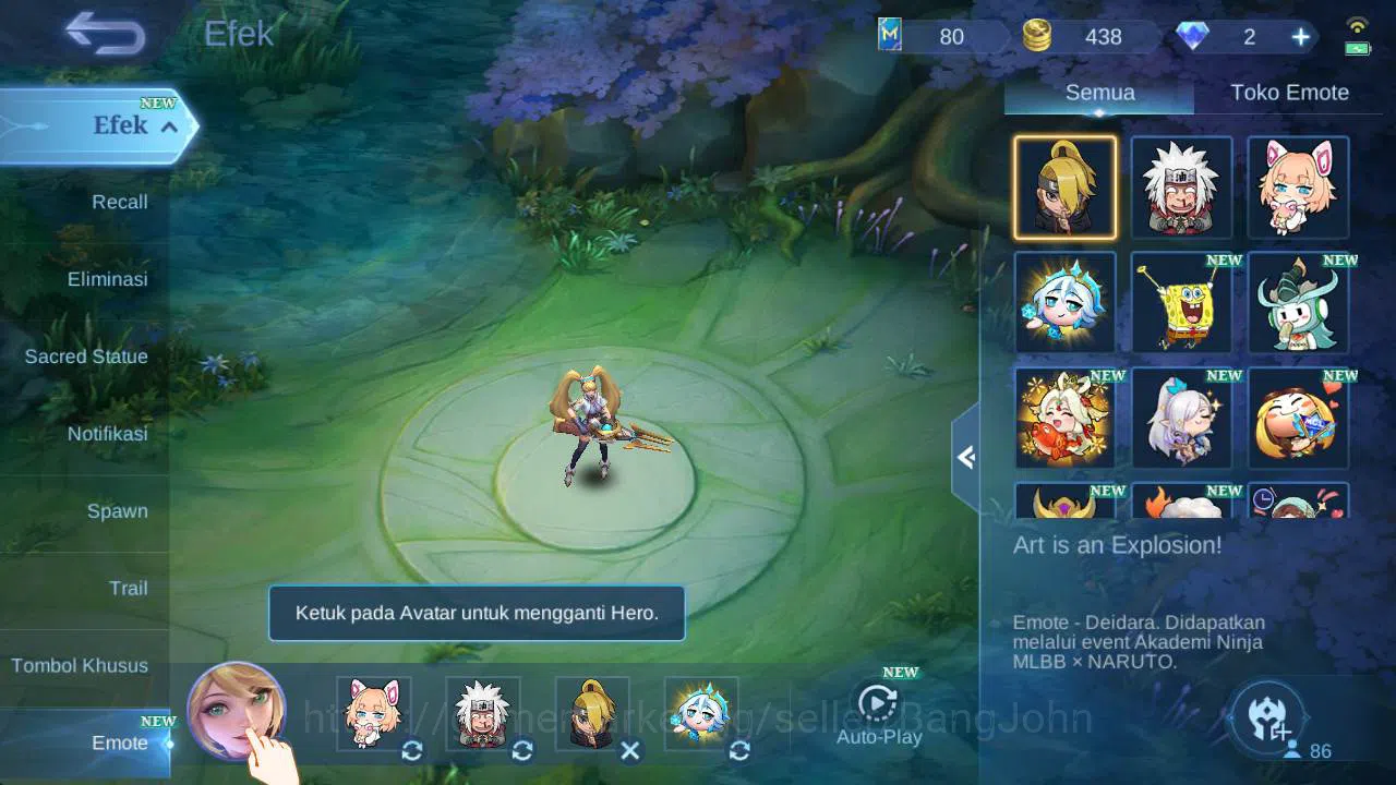 Mobile Legends: Bang Bang Accounts skin 133 hero 86. KOF karina, Lborn granger, Venom image 10