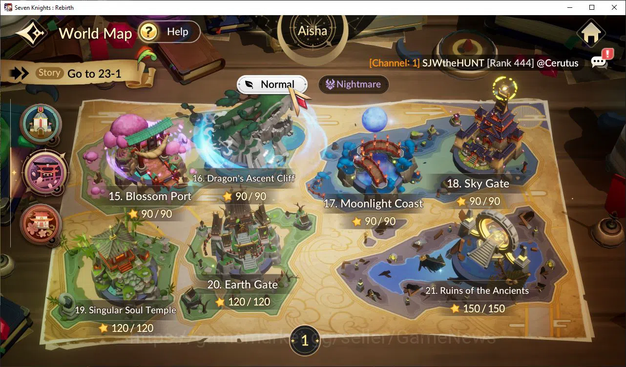 Seven Knights Re:Birth Accounts GLOBAL SEA|3 Ex-7k[FaiTC1,Melia,Juri]16 TC6+[Freyj image 17