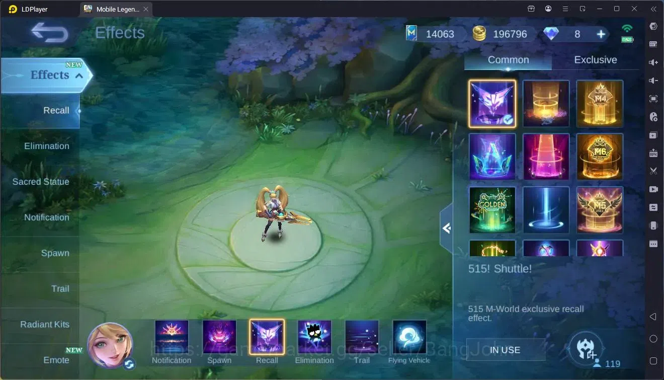 Mobile Legends: Bang Bang Accounts Global|Hero 119|Skin 215|Renowned|KOF GS,Karina|CC image 11