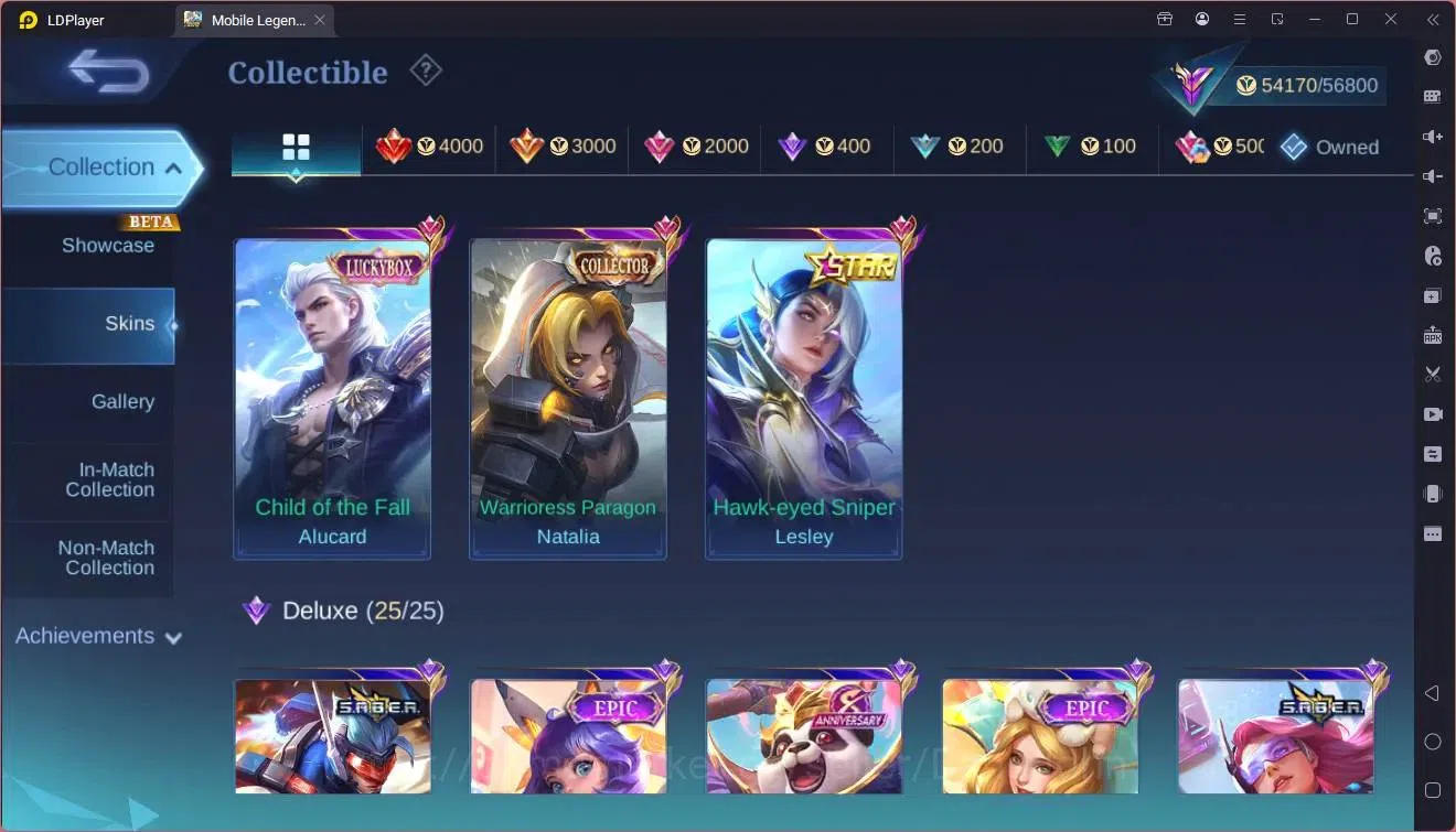 Mobile Legends: Bang Bang Accounts Global|Hero 119|Skin 215|Renowned|KOF GS,Karina|CC image 18