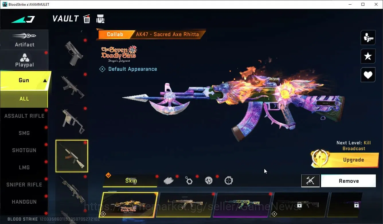 Blood Strike Accounts ASIA|ETERNAL DeAgle-Scorpion+Collab TR Jack-Takemi image 12