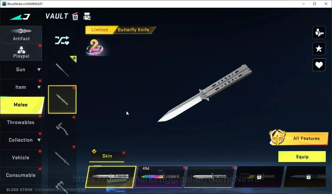 Blood Strike Accounts ASIA|ETERNAL DeAgle-Scorpion+Collab TR Jack-Takemi image 9