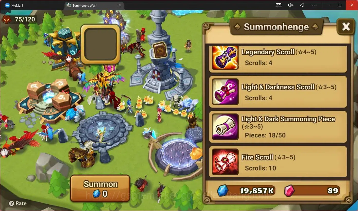 Summoners War: Sky Arena Accounts GLOBAL | NB 5 TESHAR,Starter Gacha 115 12Y+160 11Y image 4