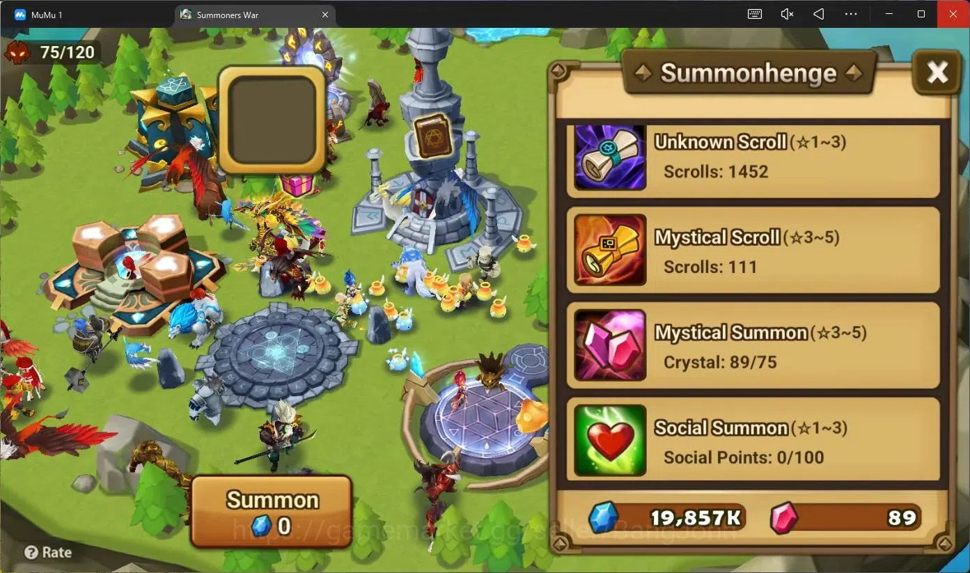 Summoners War: Sky Arena Accounts GLOBAL | NB 5 TESHAR,Starter Gacha 115 12Y+160 11Y image 5