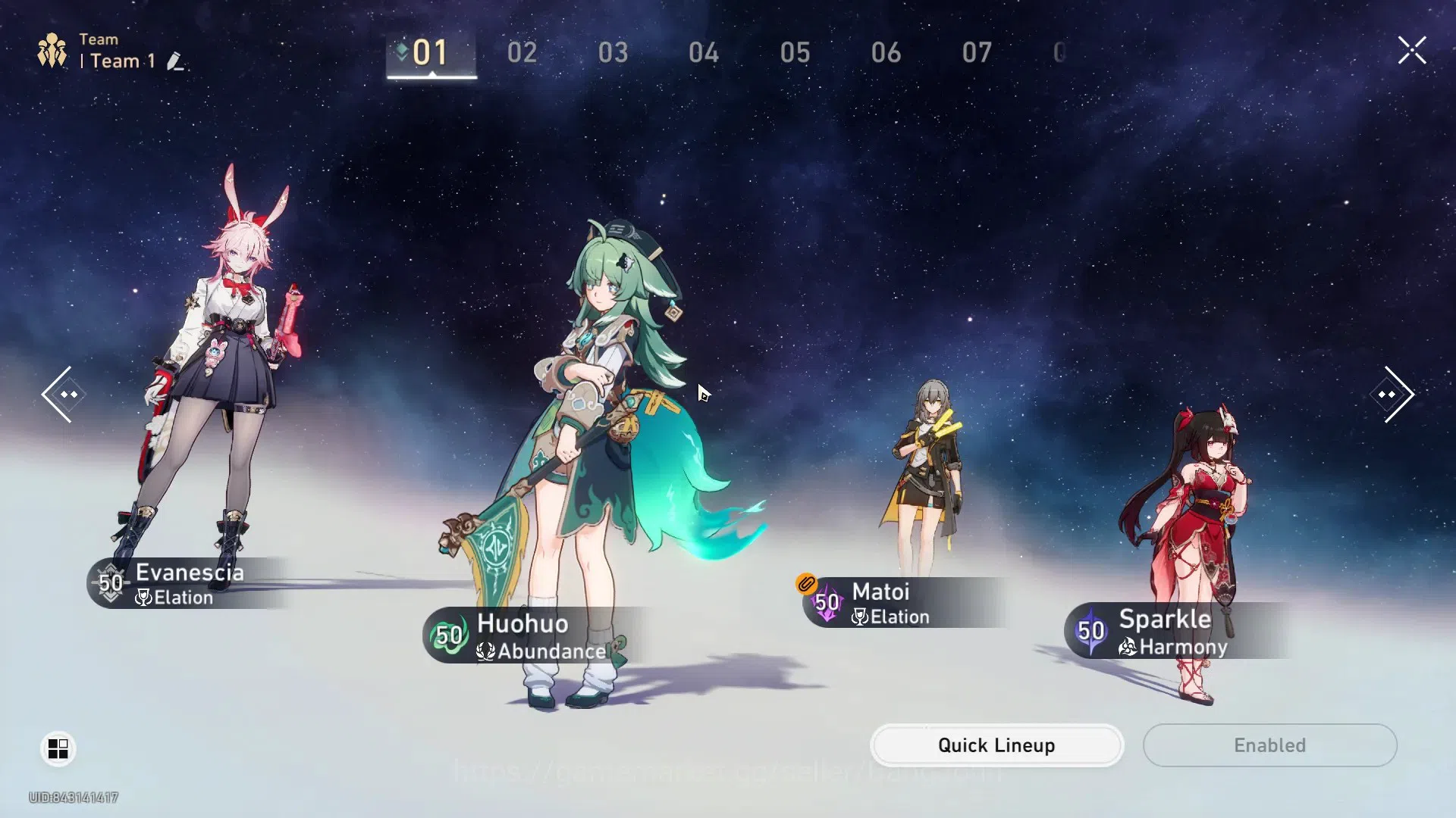 Honkai Star Rail Accounts ASIA| TL40 | Limited 4 Evanesia E1 F2P Party, Huoh image 12