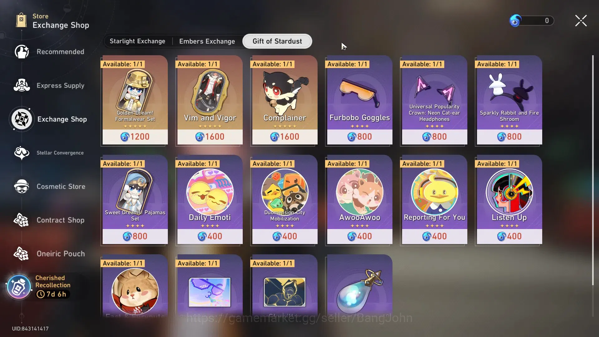 Honkai Star Rail Accounts ASIA| TL40 | Limited 4 Evanesia E1 F2P Party, Huoh image 16