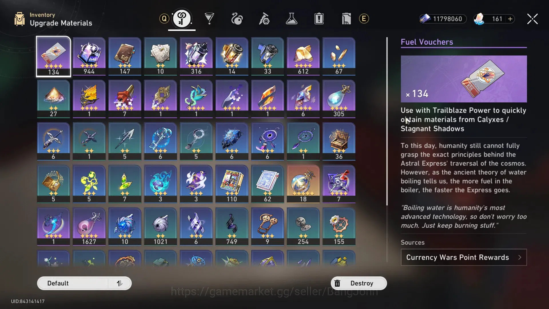 Honkai Star Rail Accounts ASIA| TL40 | Limited 4 Evanesia E1 F2P Party, Huoh image 5