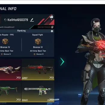 Blood Strike Accounts High-End ASIA|1 ETERNAL: Spear Relic Lv2|1 AOT: M4A1 Battle of Faith|3 LEGENDARY Guns|2 LEGENDARY