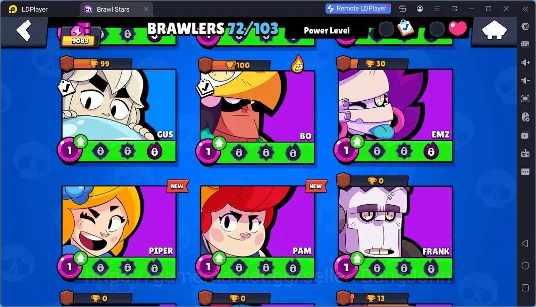 Brawl Stars Accounts Global | 9089 Thropy|72 Brawler|5 Max Hypercharge| image 11
