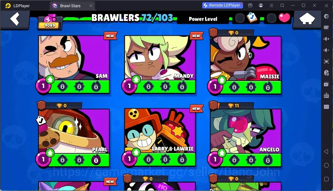 Brawl Stars Accounts Global | 9089 Thropy|72 Brawler|5 Max Hypercharge| image 13