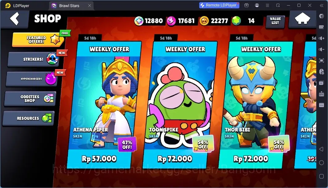 Brawl Stars Accounts Global | 9089 Thropy|72 Brawler|5 Max Hypercharge| image 4