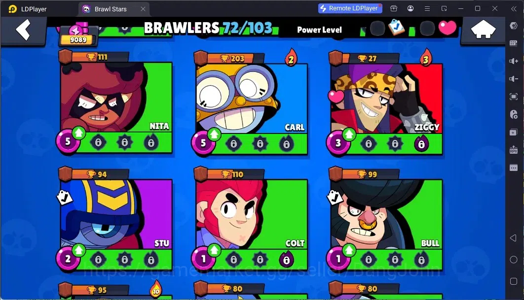 Brawl Stars Accounts Global | 9089 Thropy|72 Brawler|5 Max Hypercharge| image 8
