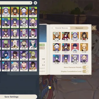 Genshin Impact Accounts Others Asia|AR 55|2 Limited + 2 (*5 Weapon)|Chasca+Signature,Sandrone|3