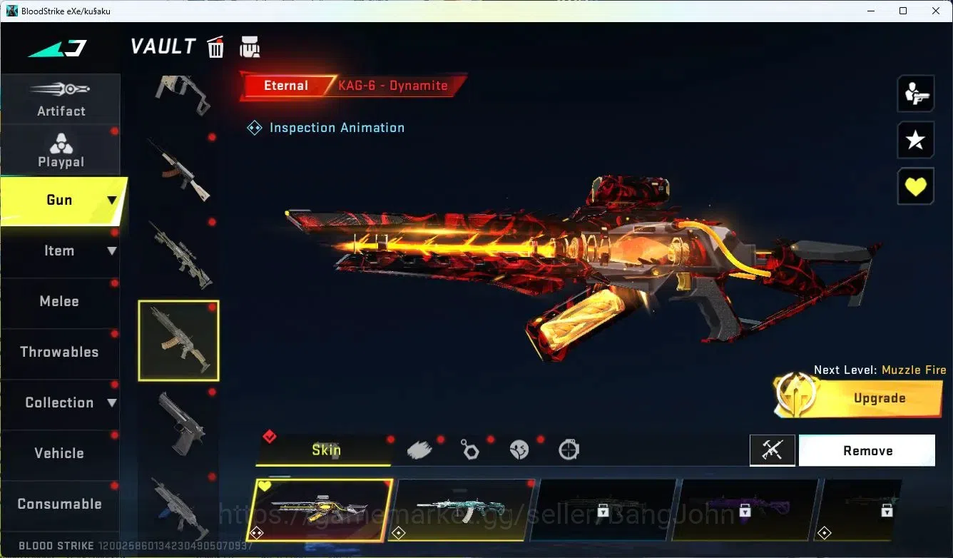 Blood Strike Accounts ASIA |ETHERNAL=KAG-5(LVL2)|COLLAB=AK47,KAR98K,|LIM image 13
