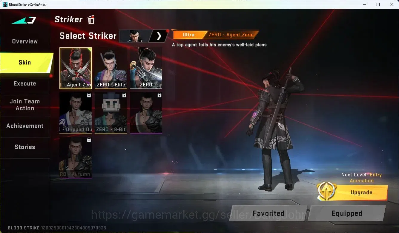 Blood Strike Accounts ASIA |ETHERNAL=KAG-5(LVL2)|COLLAB=AK47,KAR98K,|LIM image 3