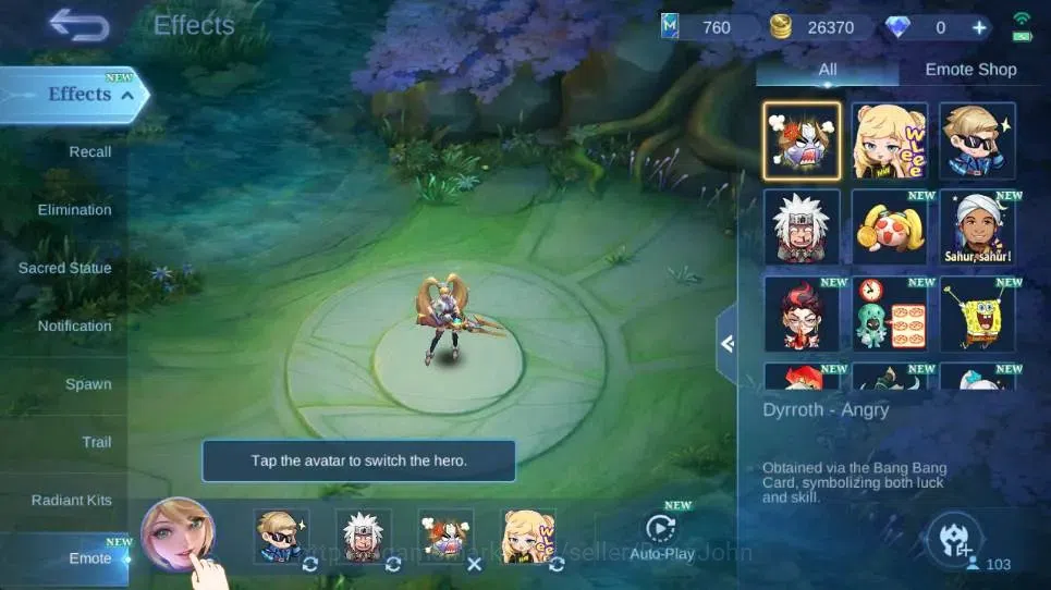 Mobile Legends: Bang Bang Accounts Global|Hero103|Skin196|Renowned|Legend Alucrad|KOF image 2