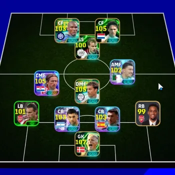 eFootball Accounts Others Android|Power 3200|11 Epic(Xabi Alonso,P Schmeichel,Marco van Basten,Eto'o,Etc)|14 Show